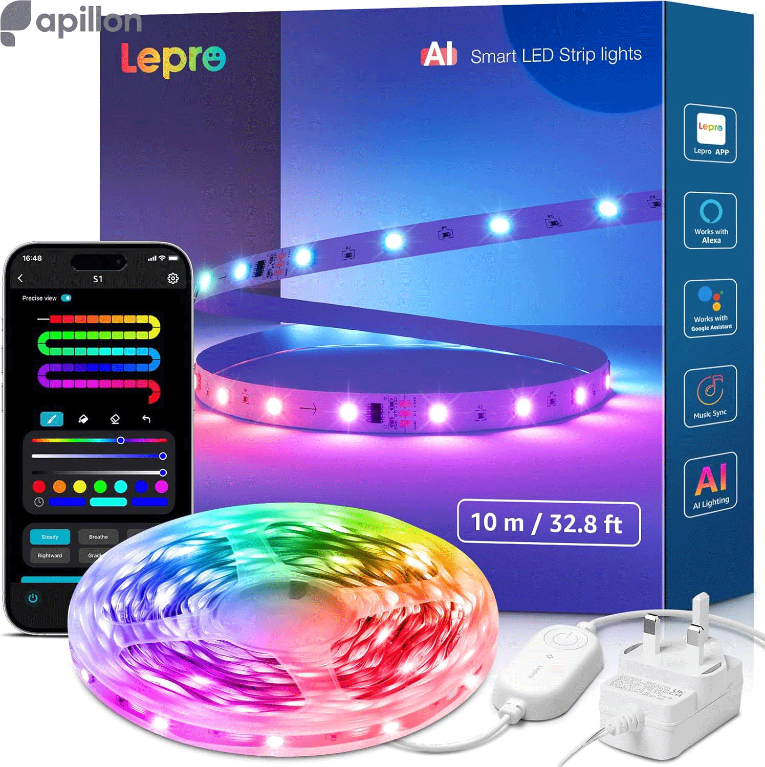 نوار LED هوشمند Lepro S1